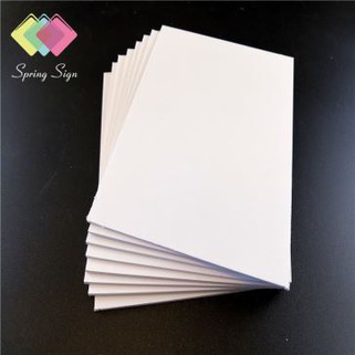 พีวีซีสีขาว 4 * 8 ฟุตพีวีซีสีขาว 10 มม. พีวีซีฟรีโฟมบอร์ด