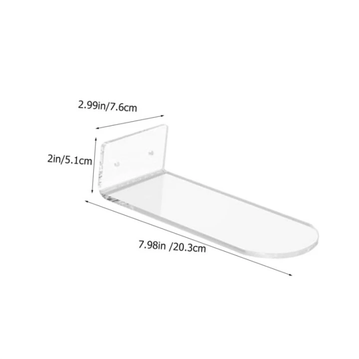 Acrylic Floating Shoe Rack factory