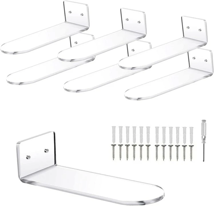 Acrylic Floating Shoe Rack high quality